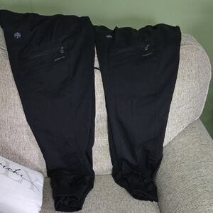 Healing Hands Black Track Pants